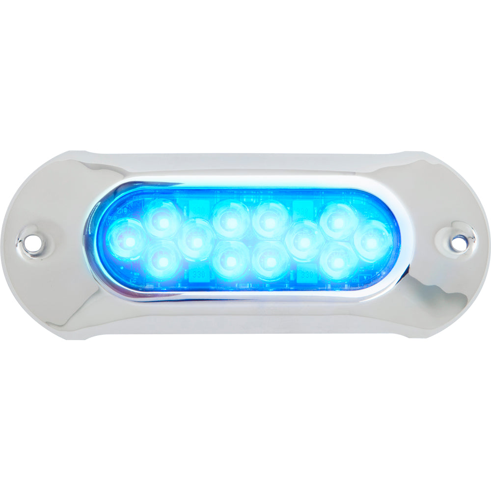 Attwood Light Armor Underwater LED Light - 12 LEDs - Blue [65UW12B-7] - Sea & Tech Outfitters Florida, LLC