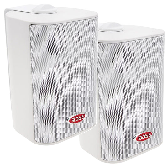 Boss Audio 4" MR4.3W Box Speakers - White - 200W [MR4.3W] - Sea & Tech Outfitters Florida, LLC