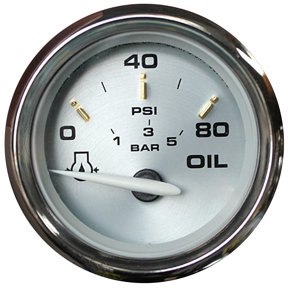 Faria Kronos 2" Oil Pressure Gauge - 80 PSI [19002] - Sea & Tech Outfitters Florida, LLC