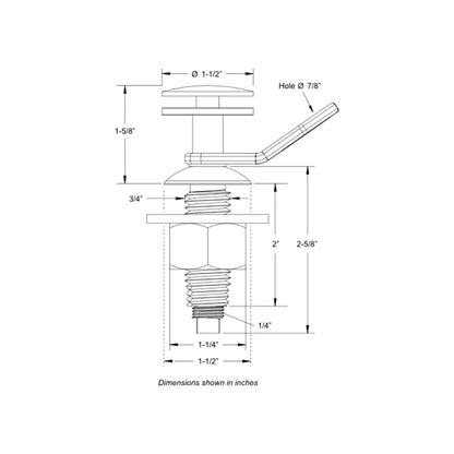 TACO Quick Release Fender Lock [F16-0151-1] - Sea & Tech Outfitters Florida, LLC