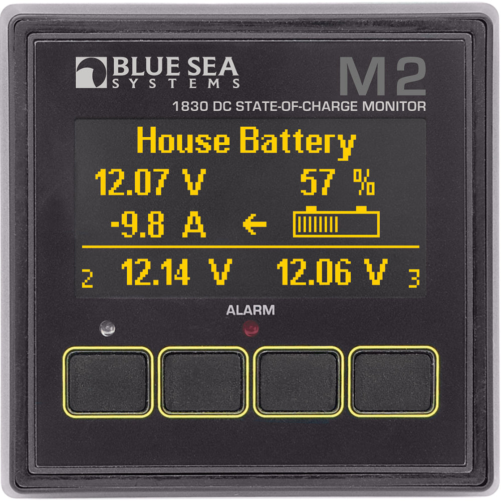 Blue Sea 1830 M2 DC SoC State of Charge Monitor [1830] - Sea & Tech Outfitters Florida, LLC