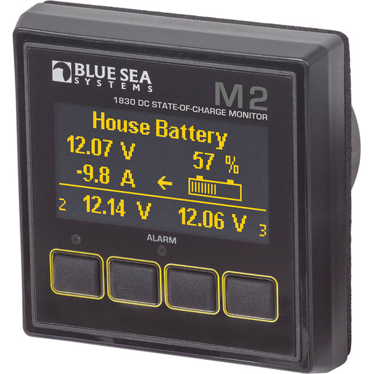 Blue Sea 1830 M2 DC SoC State of Charge Monitor [1830] - Sea & Tech Outfitters Florida, LLC