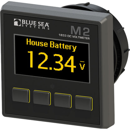 Blue Sea 1833 M2 DC Voltmeter [1833] - Sea & Tech Outfitters Florida, LLC