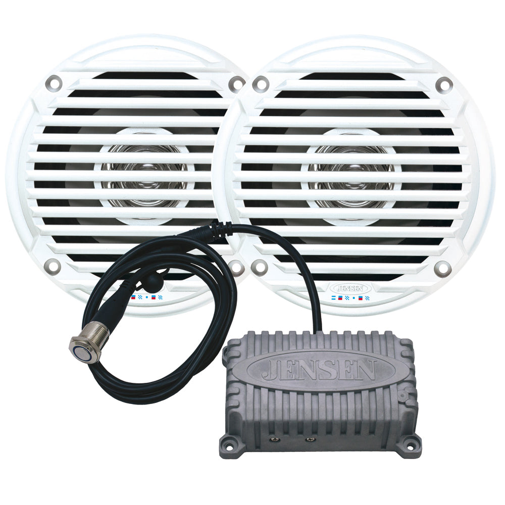 JENSEN CPM50 Bluetooth Package - Amplifier  5" Speakers [CPM50] - Sea & Tech Outfitters Florida, LLC