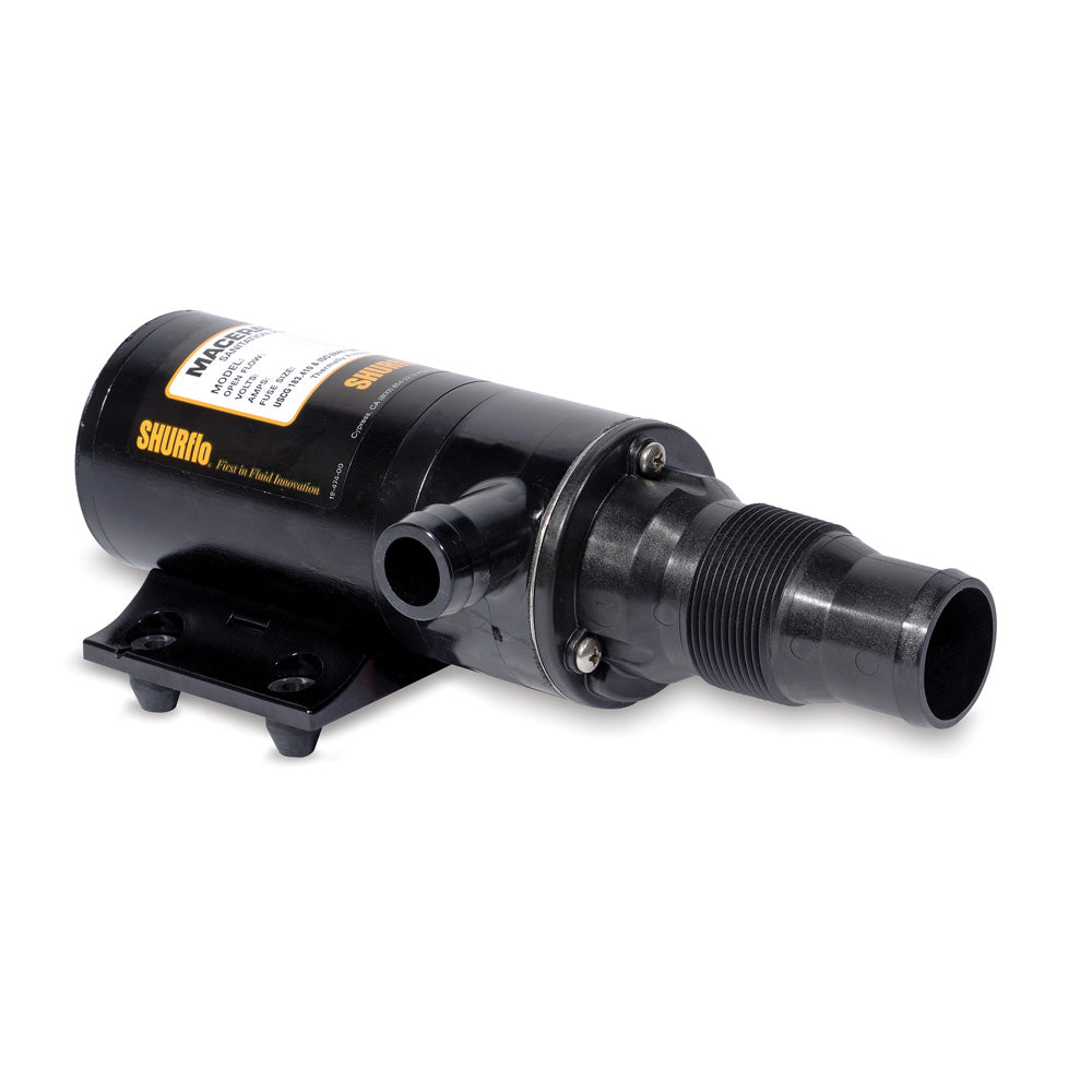 Shurflo by Pentair MACERATOR Pump - 12 VDC, 13 GPM [3200-001] - Sea & Tech Outfitters Florida, LLC