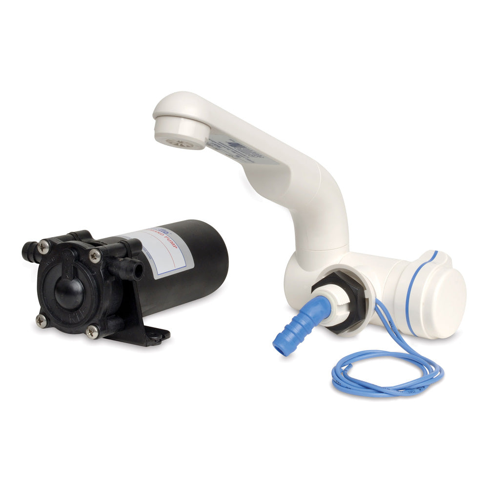 Shurflo by Pentair Electric Faucet  Pump Combo - 12 VDC, 1.0 GPM [94-009-20] - Sea & Tech Outfitters Florida, LLC