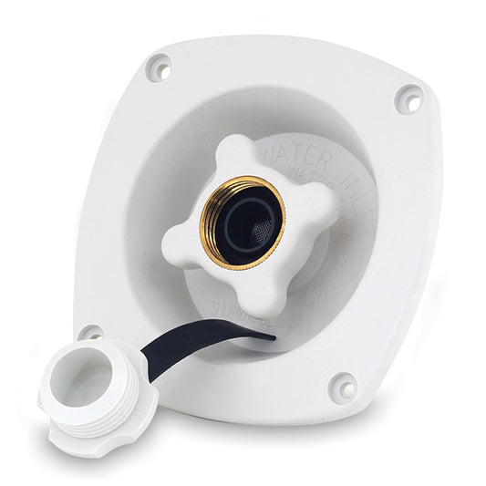 Shurflo by Pentair Pressure Reducing City Water Entry - Wall Mount - Gel White [183-029-18] - Sea & Tech Outfitters Florida, LLC