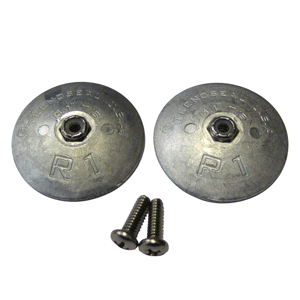 LENCO SACRIFICIAL ANODES 1-7/8" W/ MTG SCREW 2 PACK