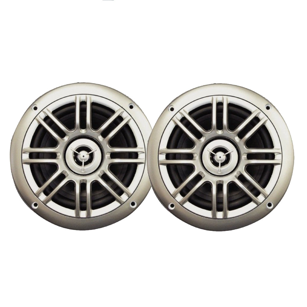 Milennia 6.5" SPK652S Speakers - 150W - Silver [MILSPK652S] - Sea & Tech Outfitters Florida, LLC