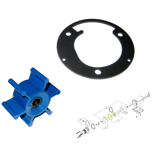 Shurflo by Pentair Macerator Impeller Kit f/3200 Series - Includes Gasket [94-571-00] - Sea & Tech Outfitters Florida, LLC