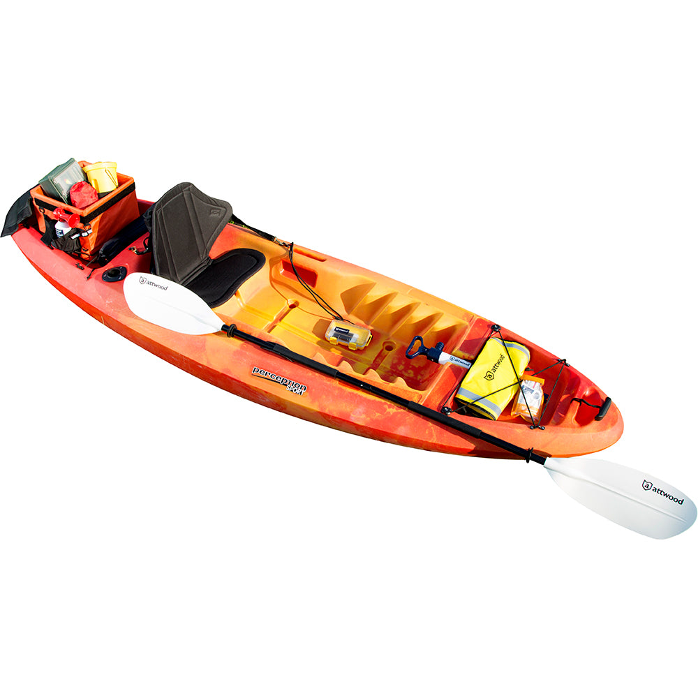 Attwood Foldable Sit-On-Top Clip-On Kayak Seat [11778-2] - Sea & Tech Outfitters Florida, LLC