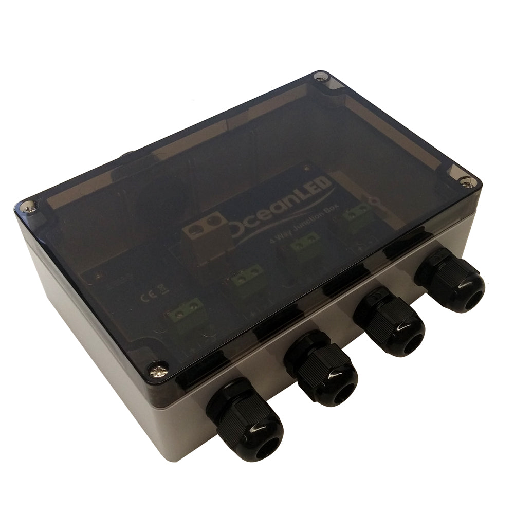 OceanLED Standard 4-Way Junction Box [019901] - Sea & Tech Outfitters Florida, LLC