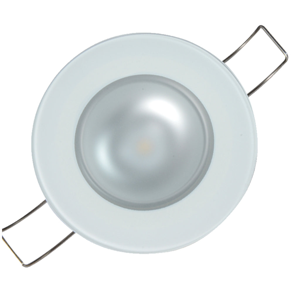 Lumitec Mirage Flush Mount Down Light Spectrum RGBW - Glass Bezel [113197] - Sea & Tech Outfitters Florida, LLC