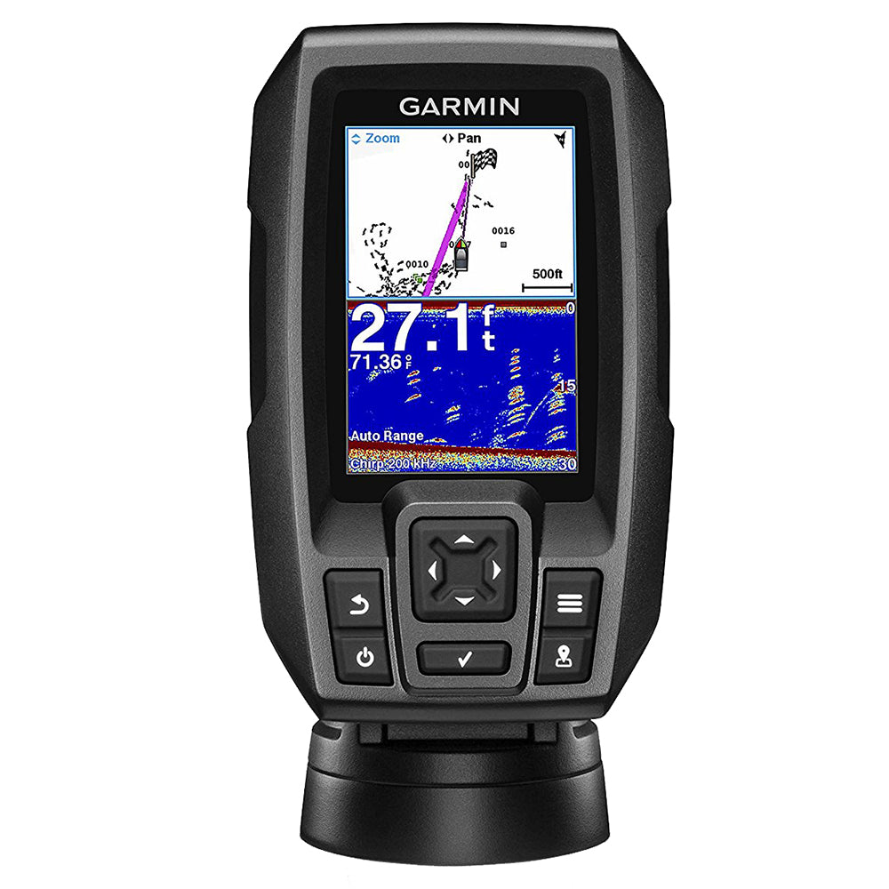 Garmin STRIKER 4 FishFinder w/4-Pin, 77/200kHz TM Transducer [010-01550-00] - Sea & Tech Outfitters Florida, LLC