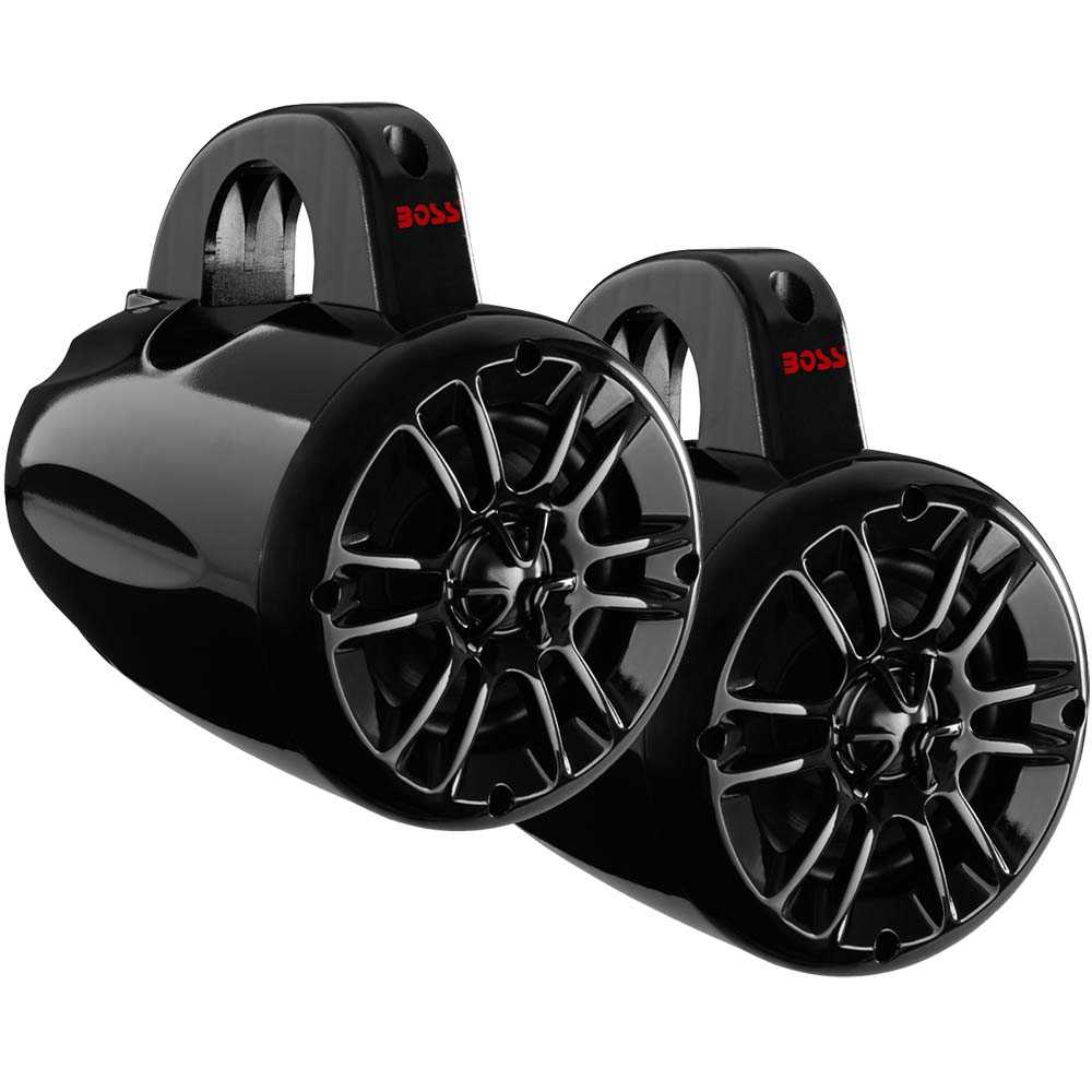 Boss Audio 4" MRWT40 Waketower Speakers - Black - 400W [MRWT40] - Sea & Tech Outfitters Florida, LLC