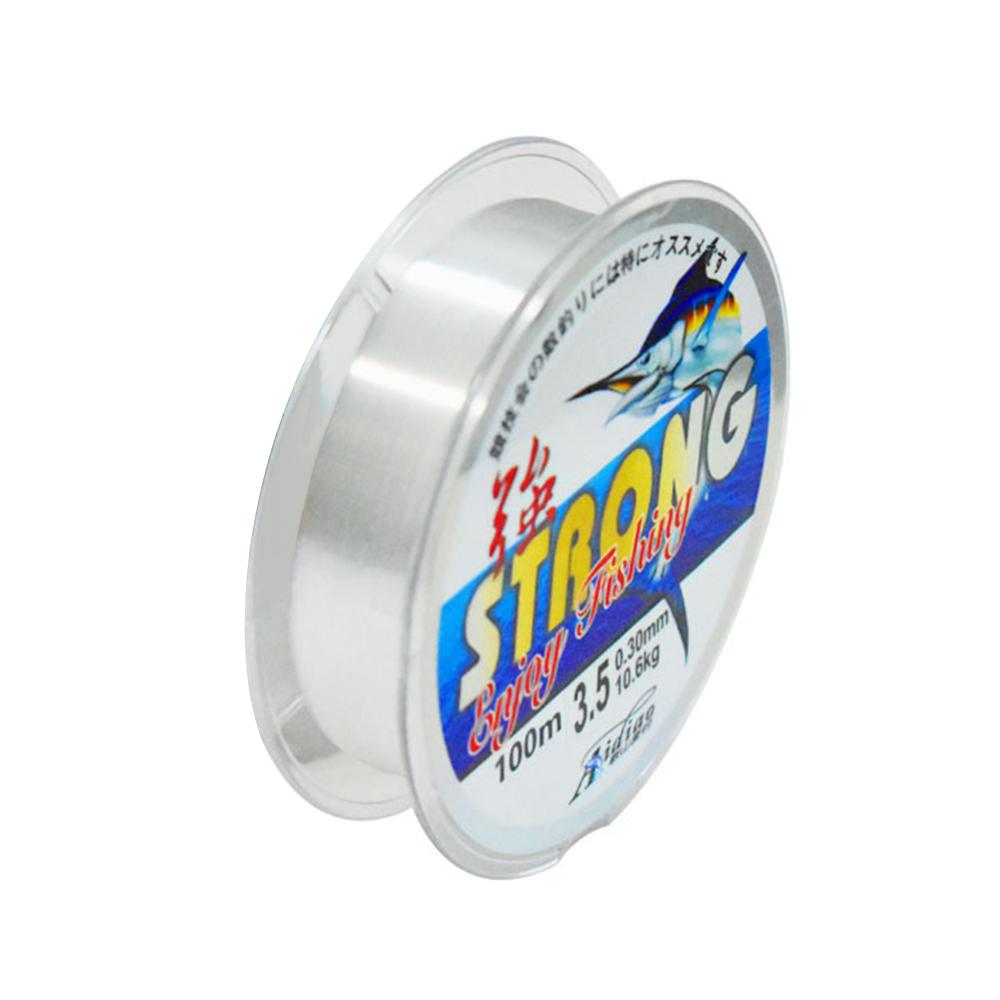 Durable Smoother Transparent Nylon Fishing Line 100 Meters