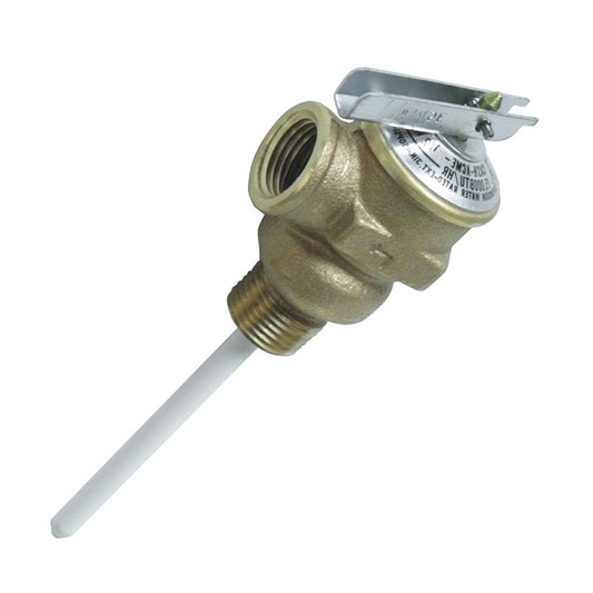 Camco Temperature & Pressure Relief Valve - 1/2" Valve w/4" Probe [10423] - Sea & Tech Outfitters Florida, LLC