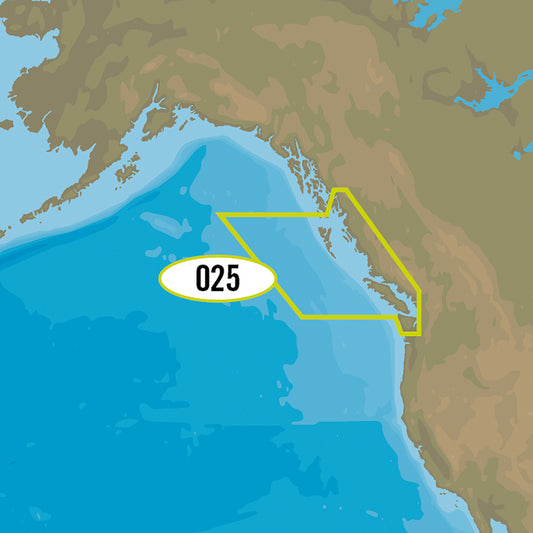 C-MAP 4D NA-D025 - Canada West Including Puget Sound [NA-D025] - Sea & Tech Outfitters Florida, LLC