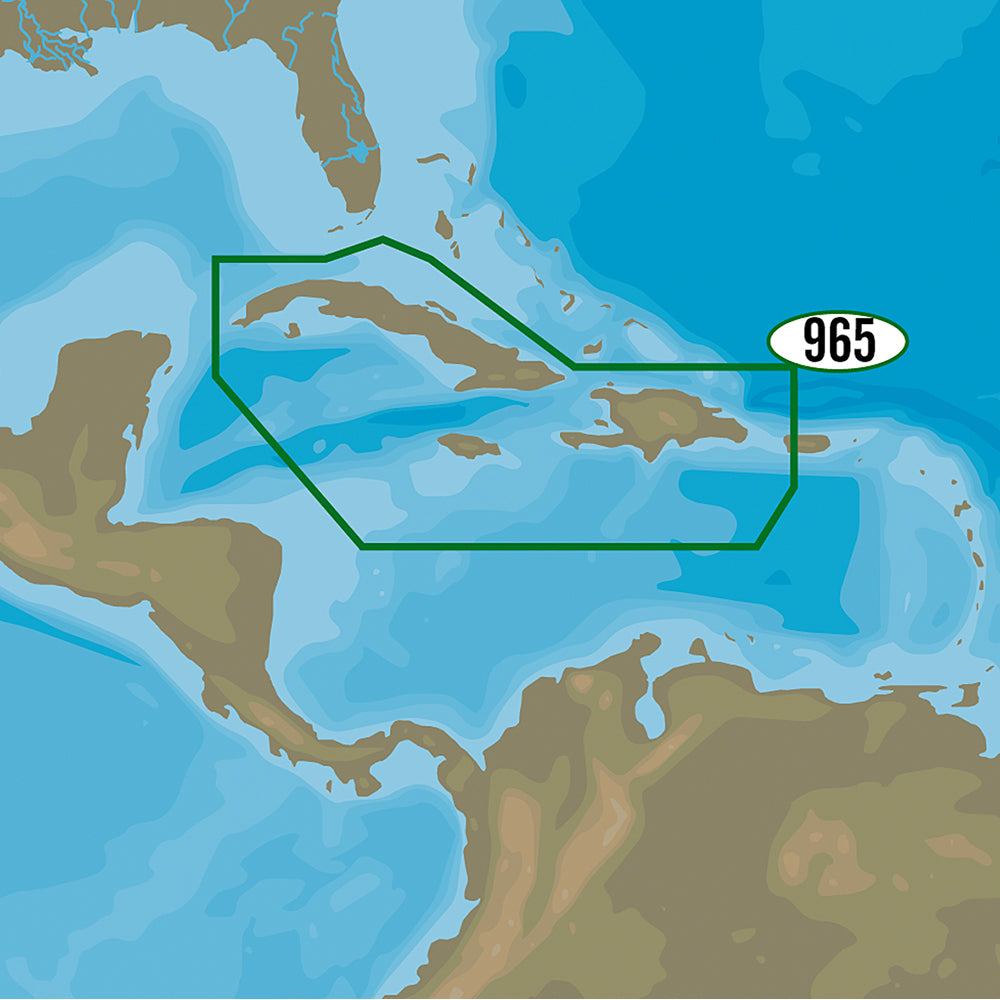 C-MAP 4D NA-D965 - Cuba, Dominican Republic, Caymans & Jamaica [NA-D965] - Sea & Tech Outfitters Florida, LLC