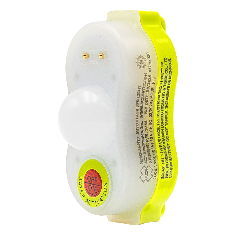 ACR HemiLight 3 - Automatic Survivor Locator Light [3764.1] - Sea & Tech Outfitters Florida, LLC