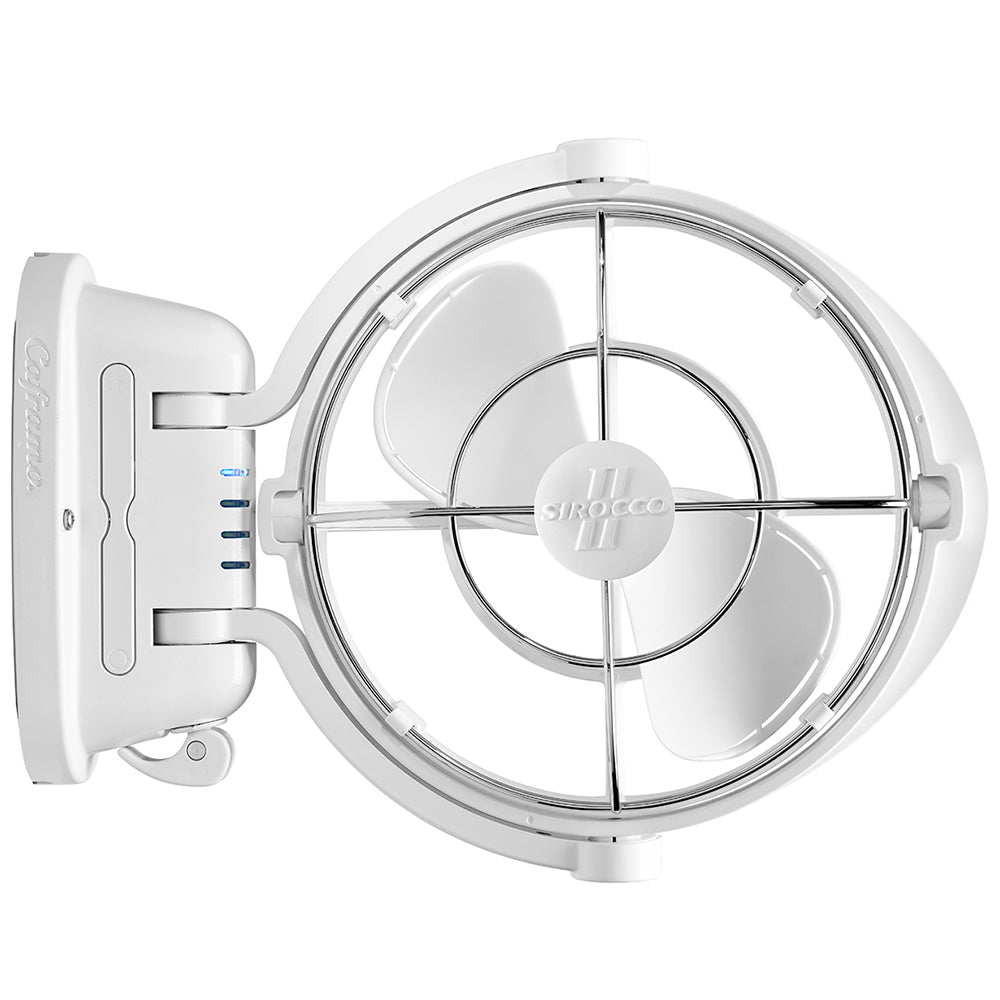 SEEKR by Caframo Sirocco II 3-Speed 7" Gimbal Fan - White - 12-24V [7010CAWBX] - Sea & Tech Outfitters Florida, LLC