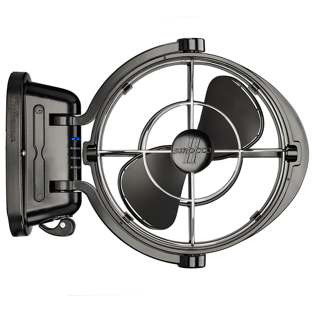 SEEKR by Caframo Sirocco II 3-Speed 7" Gimbal Fan - Black - 12-24V [7010CABBX] - Sea & Tech Outfitters Florida, LLC