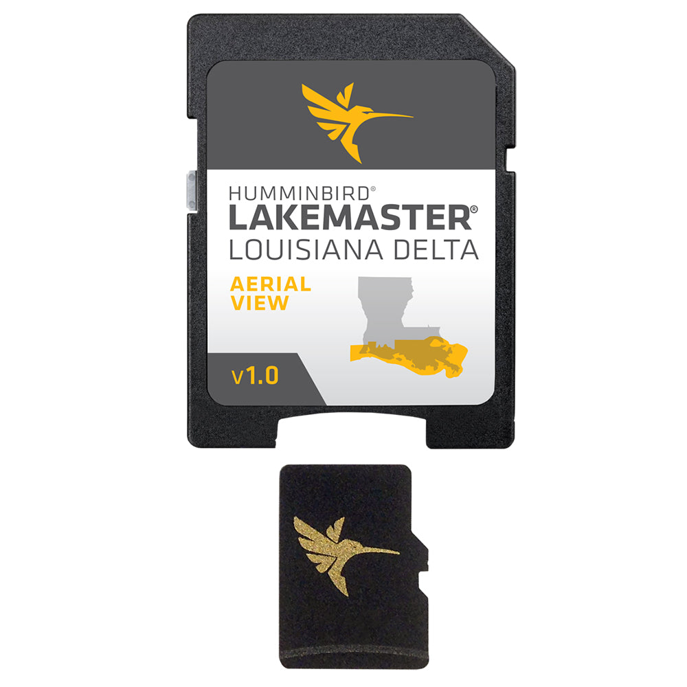 Humminbird LakeMaster Aerial Satellite View - Louisiana Delta [600050-1] - Sea & Tech Outfitters Florida, LLC