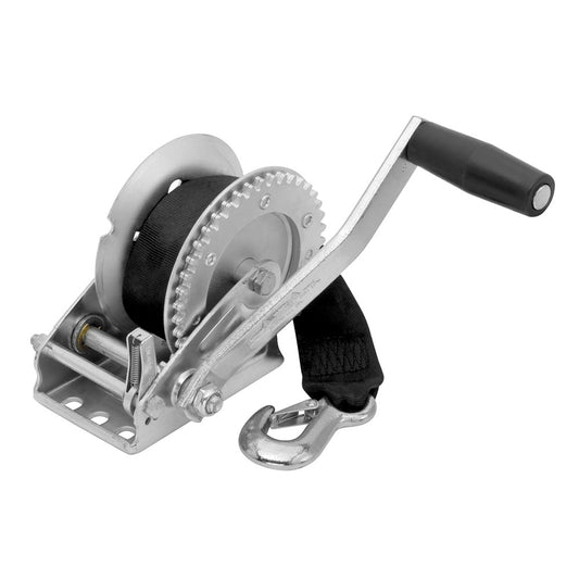 Fulton 1,100 lbs. Single Speed Winch w/20' Strap Included [142102] - Sea & Tech Outfitters Florida, LLC