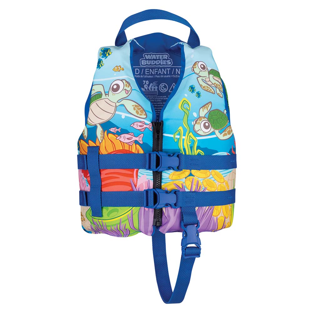 Full Throttle Water Buddies Vest - Child 30-50lbs - Turtle [104300-500-001-17] - Sea & Tech Outfitters Florida, LLC