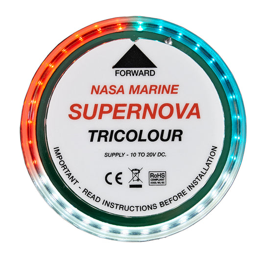 Clipper Supernova Tricolor Navigation Light [SUPER-TRI] - Sea & Tech Outfitters Florida, LLC