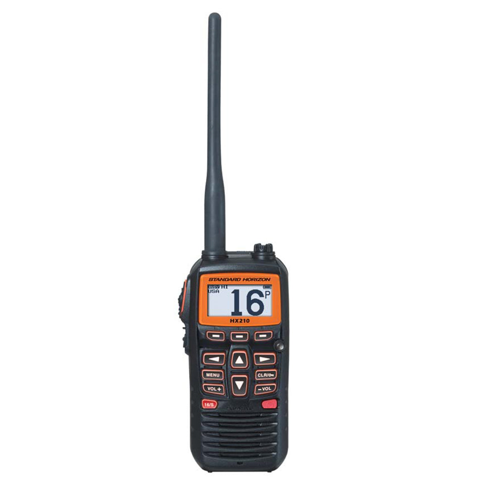 Standard Horizon HX210 6W Floating Handheld Marine VHF Transceiver [HX210] - Sea & Tech Outfitters Florida, LLC