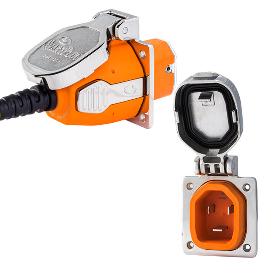 SmartPlug 30 AMP Inlet  Female Cord Connector Combo - Stainless Steel [B30ASSYNT] - Sea & Tech Outfitters Florida, LLC