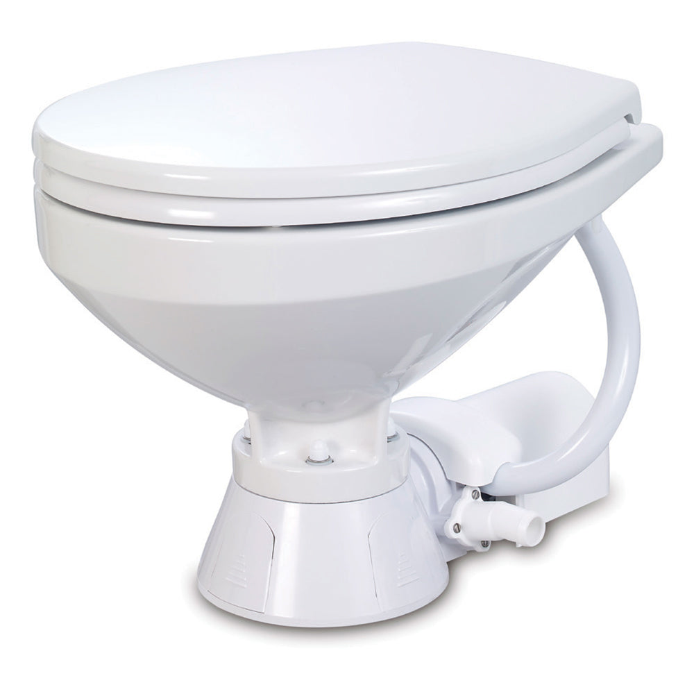 Jabsco Electric Marine Toilet - Regular Bowl w/Soft Close Lid - 12V [37010-4192] - Sea & Tech Outfitters Florida, LLC