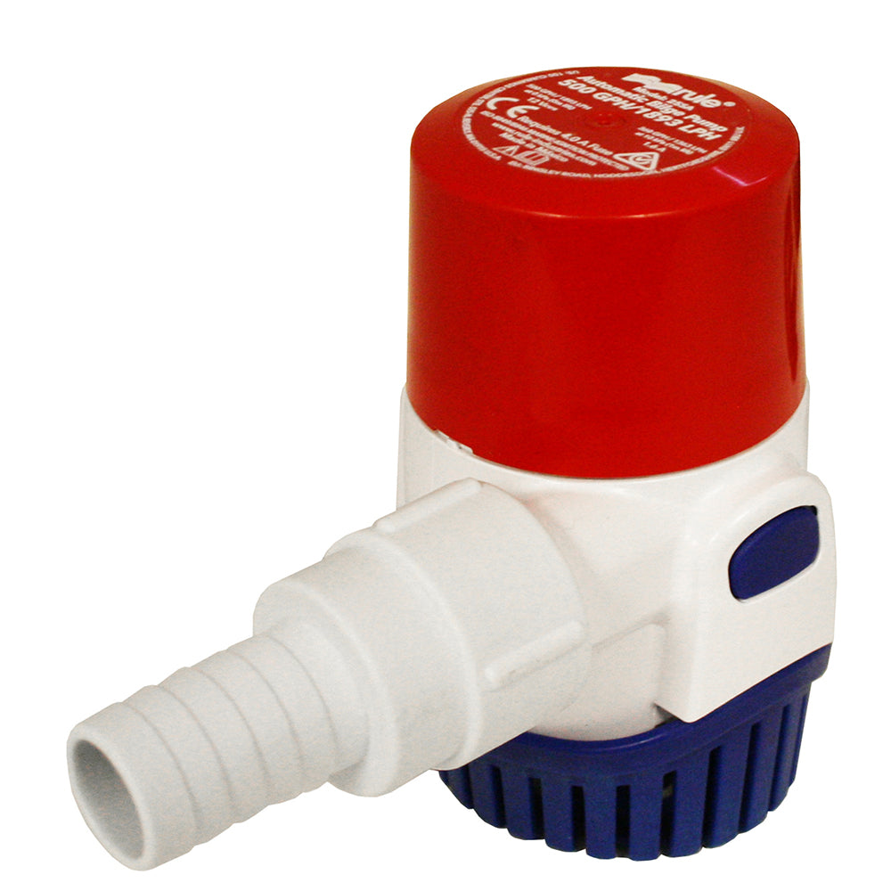 Rule 500GPH Electronic Sensing Bilge Pump - 12V [25SA] - Sea & Tech Outfitters Florida, LLC