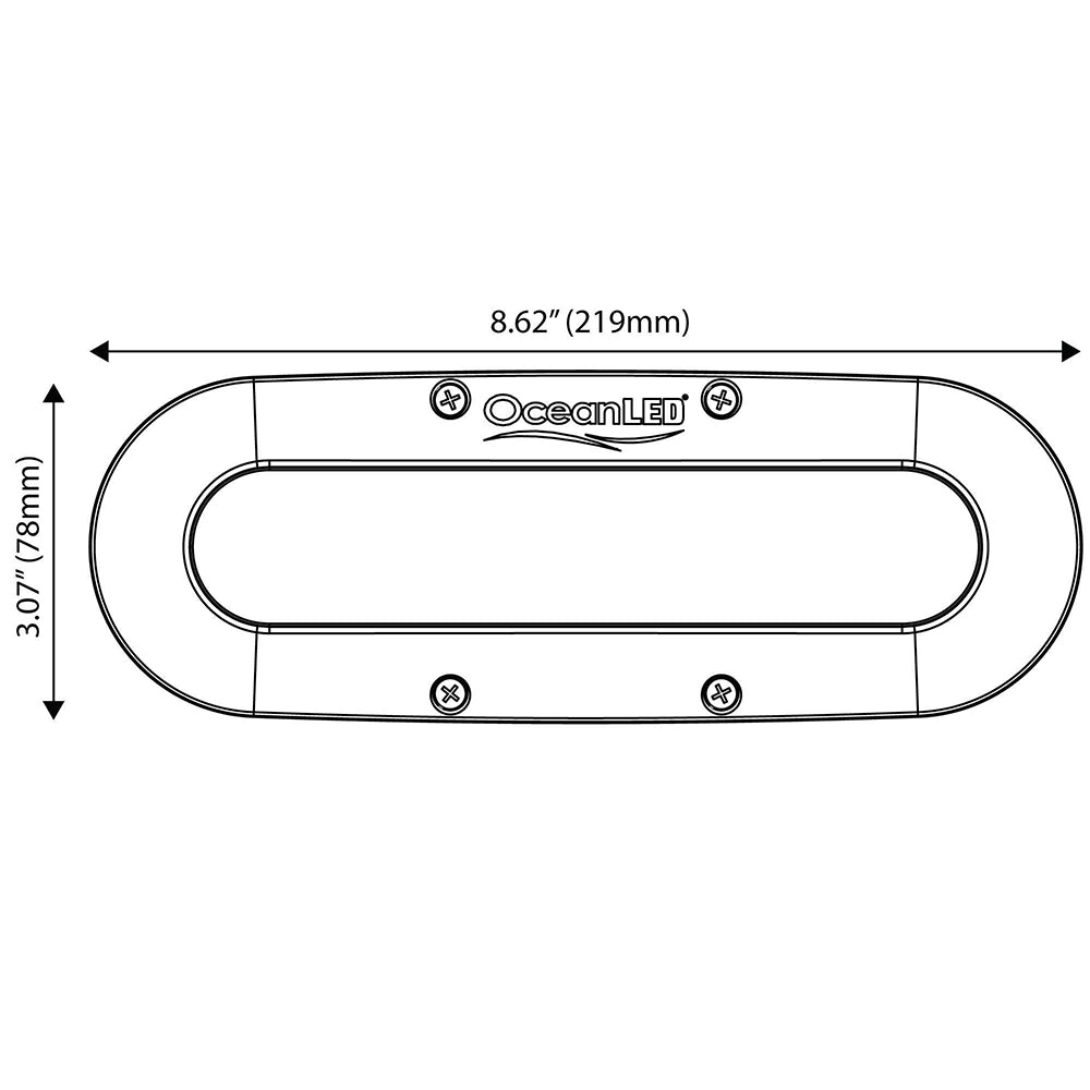 OceanLED X-Series X8 - Colors LEDs [012307C] - Sea & Tech Outfitters Florida, LLC