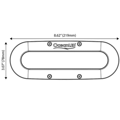 OceanLED X-Series X8 - Colors LEDs [012307C] - Sea & Tech Outfitters Florida, LLC