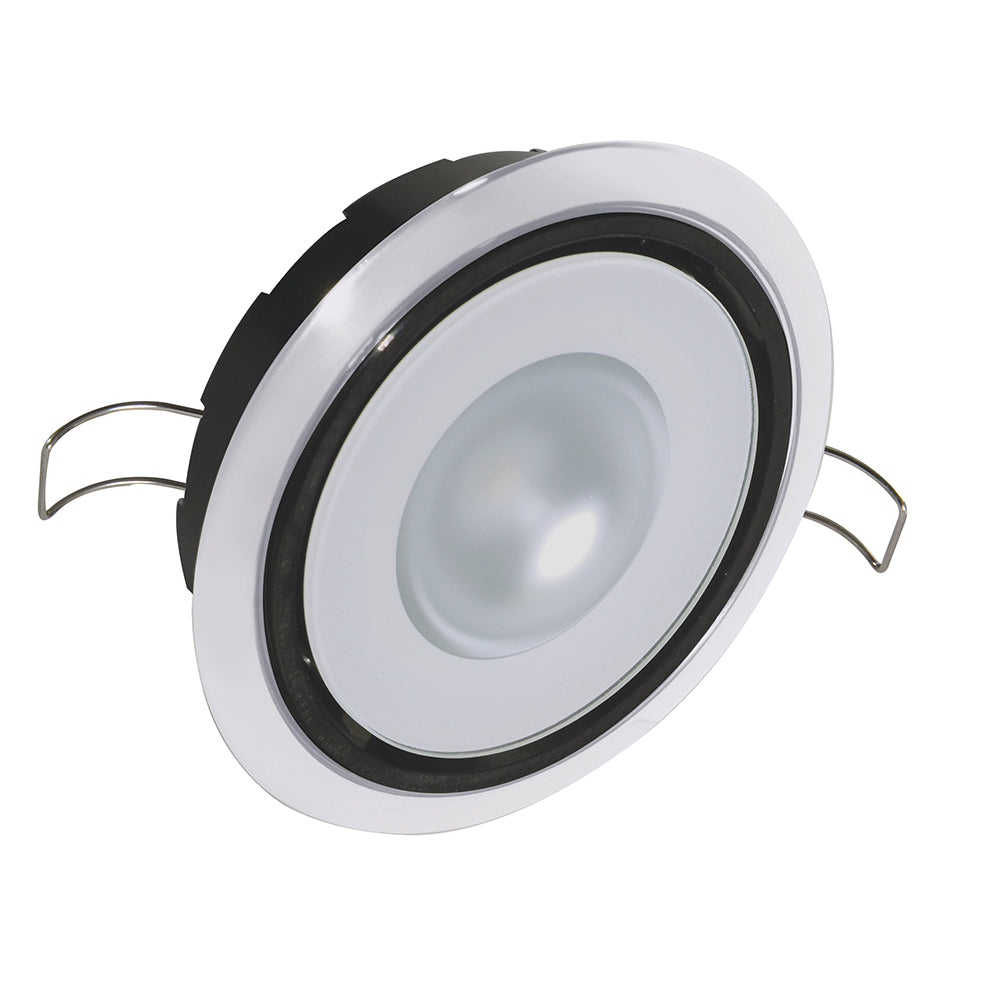 Lumitec Mirage Positionable Down Light - Spectrum RGBW Dimming - White Bezel [115127] - Sea & Tech Outfitters Florida, LLC