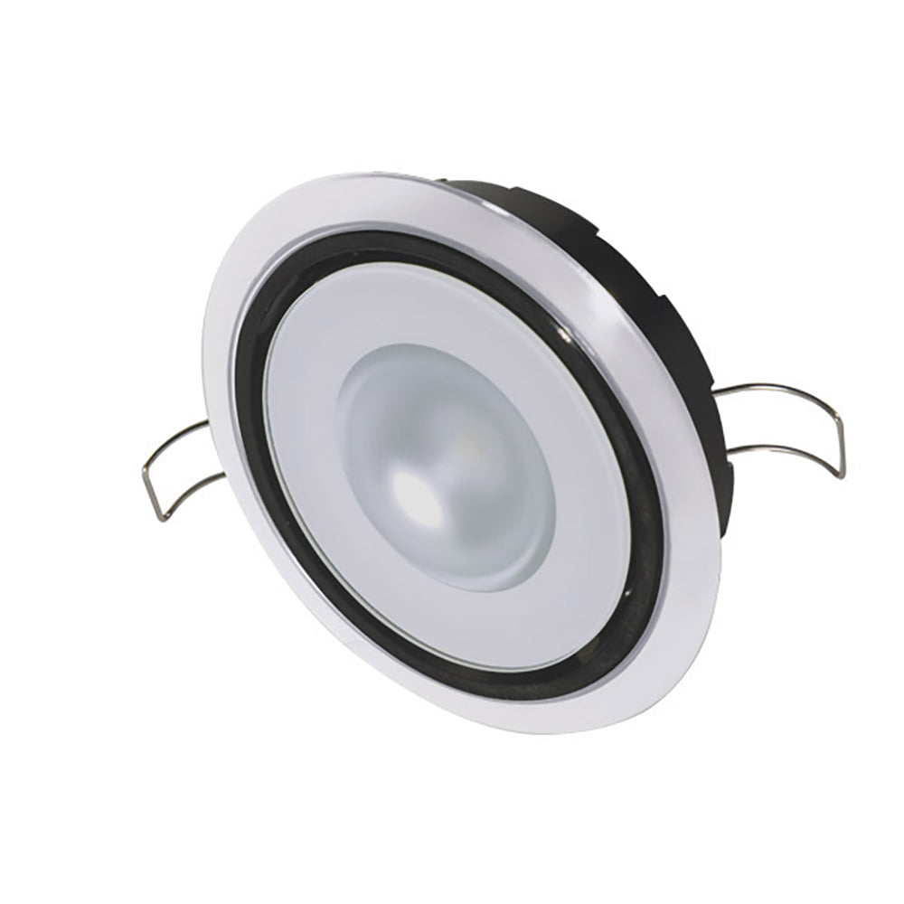 Lumitec Mirage Positionable Down Light - Spectrum RGBW Dimming - White Bezel [115127] - Sea & Tech Outfitters Florida, LLC