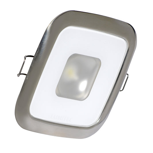 Lumitec Square Mirage Down Light - Spectrum RGBW Dimming - Polished Bezel [116117] - Sea & Tech Outfitters Florida, LLC