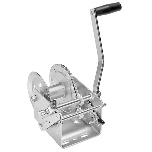 Fulton 2600lb 2-Speed Winch w/Hand Brake [142411] - Sea & Tech Outfitters Florida, LLC