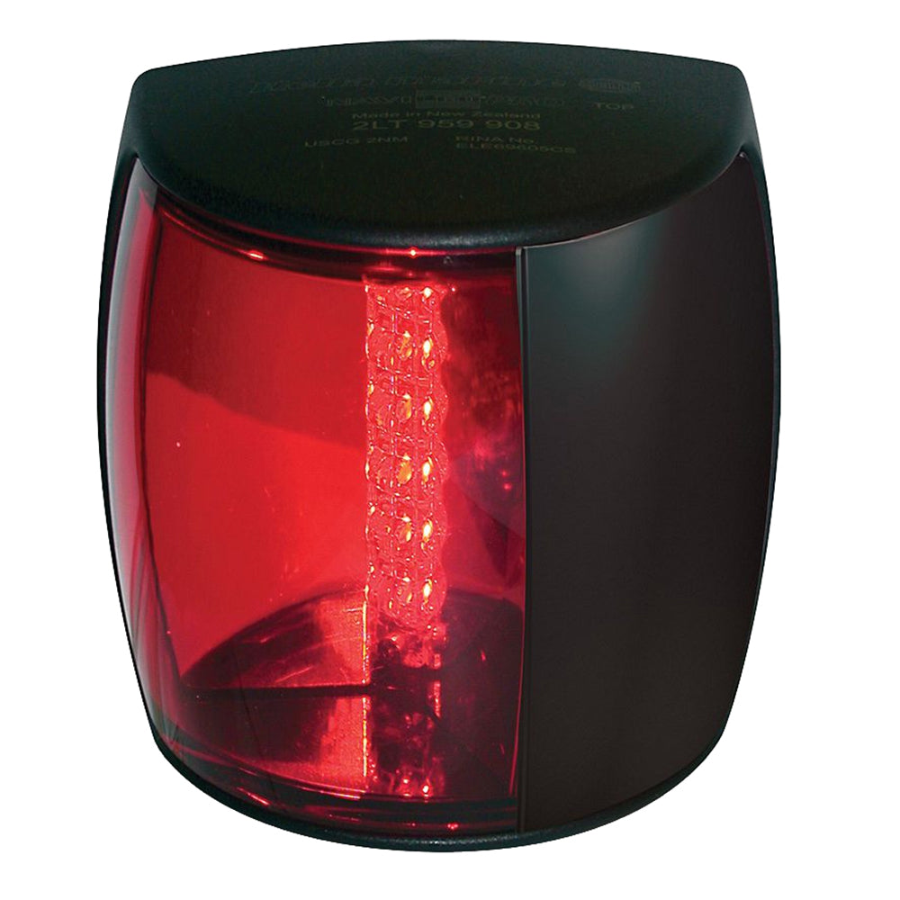 Hella Marine NaviLED PRO Port Navigation Lamp - 2nm - Red Lens/Black Housing [959900001] - Sea & Tech Outfitters Florida, LLC