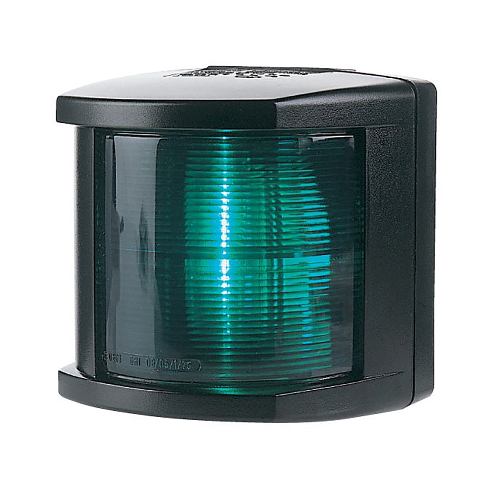 Hella Marine Starboard Navigation Light - Incandescent - 2nm - Black Housing - 12V [002984345] - Sea & Tech Outfitters Florida, LLC