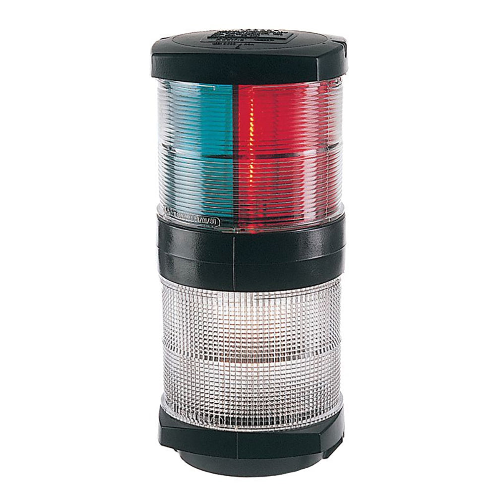 Hella Marine Tri-Color Navigation Light/Anchor Navigation Lamp- Incandescent - 2nm - Black Housing - 12V [002984601] - Sea & Tech Outfitters Florida, LLC