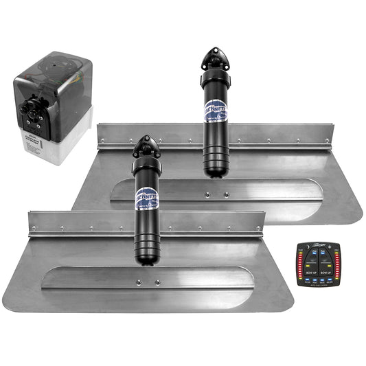 Bennett 1812ATP 18 x 12 Hydraulic Trim Tabs with ATP [1812ATP] - Sea & Tech Outfitters Florida, LLC