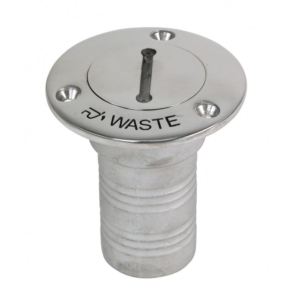 Whitecap Tapered Hose Deck Fill - 1-1/2" - Waste [6126SC] - Sea & Tech Outfitters Florida, LLC