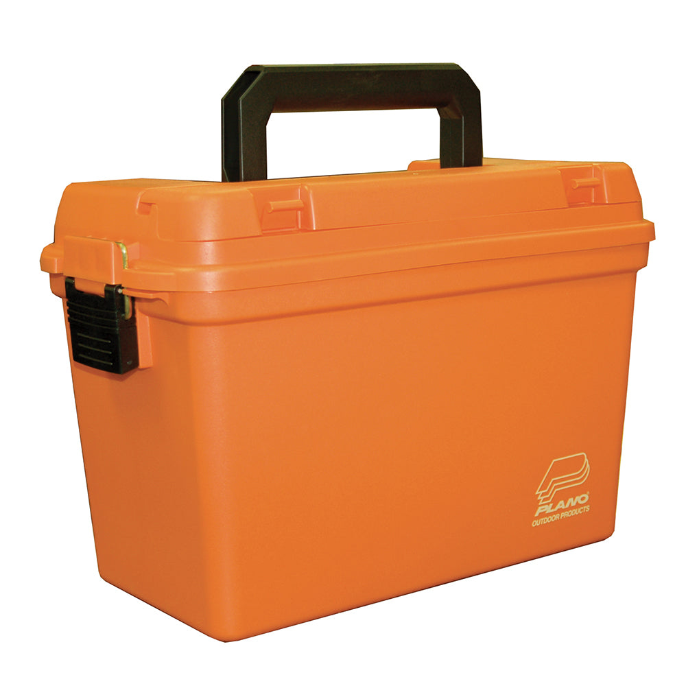 Plano Deep Emergency Dry Storage Supply Box w/Tray - Orange [161250] - Sea & Tech Outfitters Florida, LLC