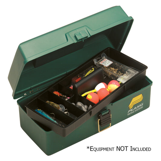 Plano One-Tray Tackle Box - Green [100103] - Sea & Tech Outfitters Florida, LLC