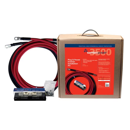 Samlex 400A Inverter Installation Kit f/3500W Inverter [DC-3500-KIT] - Sea & Tech Outfitters Florida, LLC