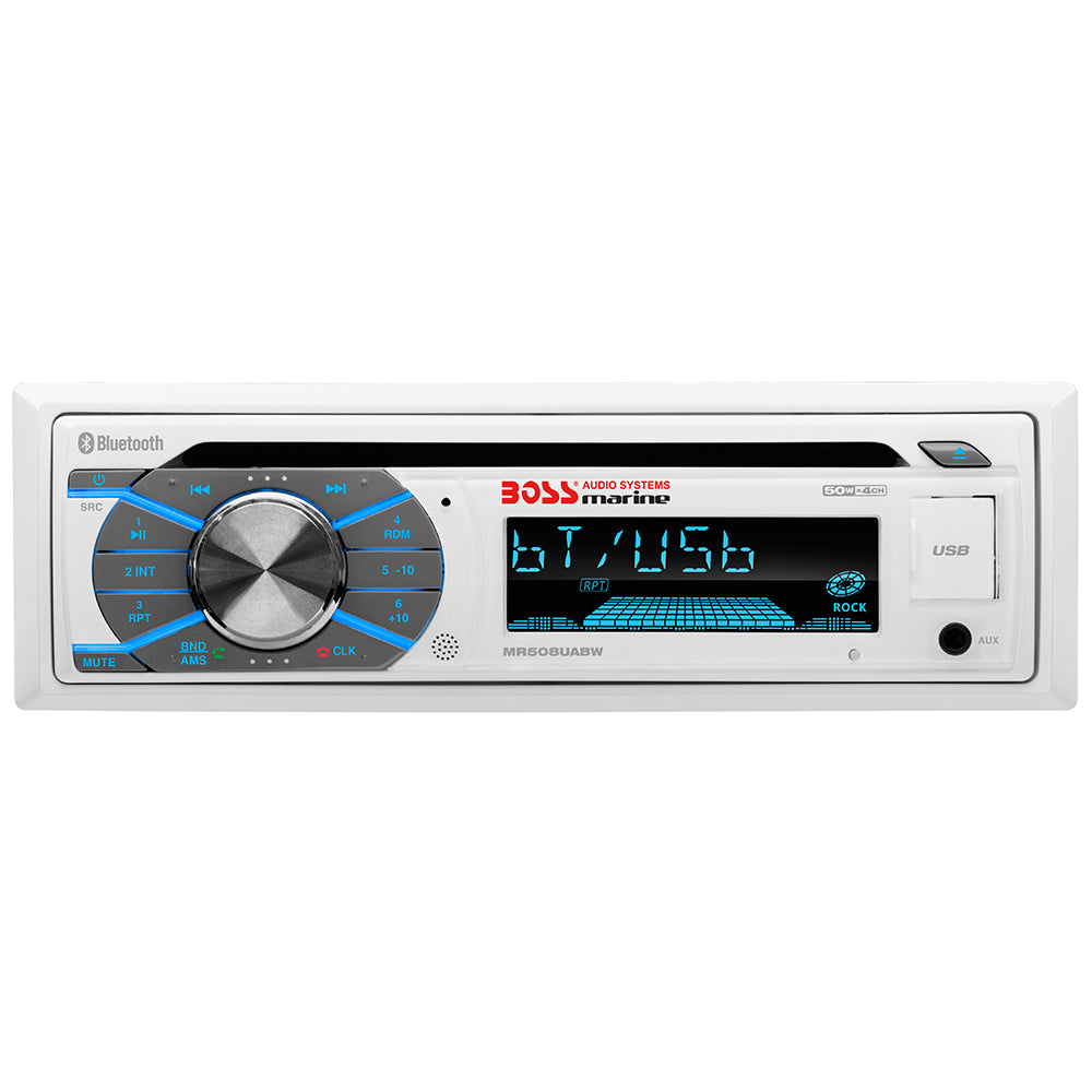 Boss Audio MR508UABW Marine Stereo w/AM/FM/CD/BT/USB [MR508UABW] - Sea & Tech Outfitters Florida, LLC