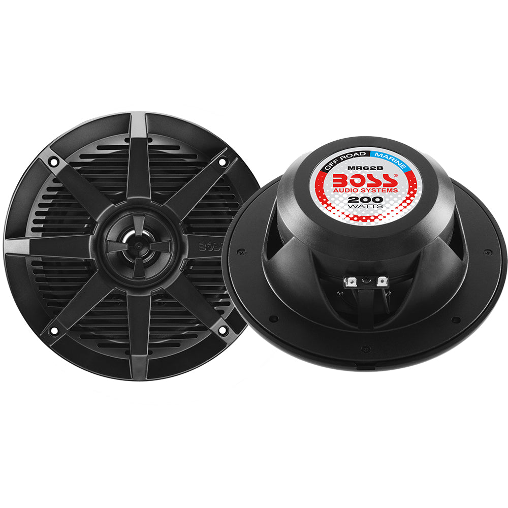 Boss Audio 6.5" MR62B Speaker - Black - 200W [MR62B] - Sea & Tech Outfitters Florida, LLC